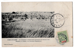 Delcampe - Diégo SUAREZ - 13ème Régiment D'infanterie Coloniale En Manoeuvres - Pendant La Pause Année 1908 CIRCULEE   BE - Madagaskar
