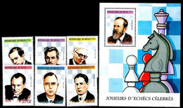 2583  Chess - Echecs - Benin 1999 - MNH - 2,50 - Chess