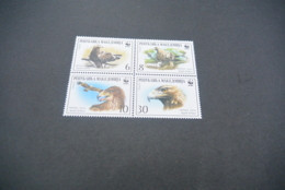 K23346 -set In Bloc MNh Macedonia 2001 - WWF - Imperial Eagle - Unused Stamps
