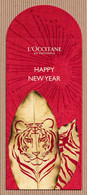 Chinese New Year CNY 'L'OCCITANE' 2022 YEAR Of The TIGER' CHINOIS Red Pockets! - Modernes (à Partir De 1961)