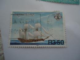 SEYCHELLES  USED STAMPS  SHIPS - Seychelles (1976-...)