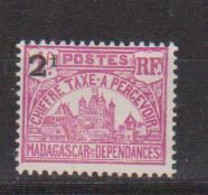 MADAGASCAR        N°  YVERT  :  TAXE  18  NEUF AVEC  CHARNIERES      ( Charn  4 /50 ) - Postage Due