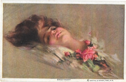 Illustration Phip Boileau - Art Nouveau - Sweetheart (Femme Couchée) By Reinthal & Newman - Carte RN N° 94 B - Boileau, Philip