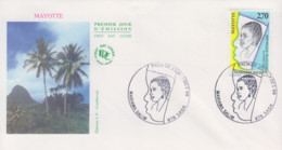 Enveloppe   FDC   1er Jour    MAYOTTE     Mariama   SALIM      SADA   1998 - Andere & Zonder Classificatie