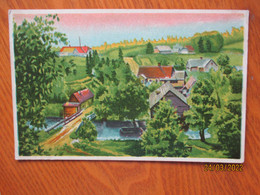 ESTONIA TILSI WATER MILL , OLD POSTCARD  ,0 - Estonia