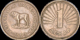 Macédoine - 1993 - 1 Dinar - 02-059 - Macedonia