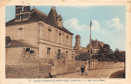 LOIRE ATLANTIQUE  44  SAINT ETIENNE DE MONTLUC - RUE DE LA GARE - Saint Etienne De Montluc