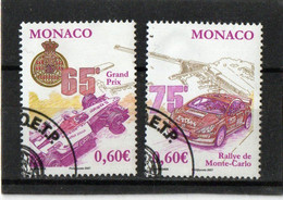 MONACO    2007  Y.T. N° 2577  2578  Oblitéré - Gebraucht