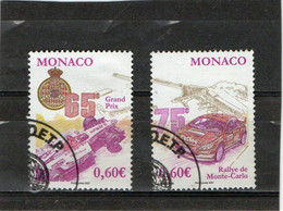 MONACO    2007  Y.T. N° 2577  2578  Oblitéré - Gebraucht