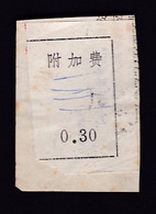 CHINA CHINE CINA ADDED CHARGE LABELs (ACL) OF JIANGXI JIUJIANG 332000  0.30 YUAN - Other & Unclassified