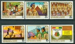 Bm Guinea 1969 MiNr 536-541 B MNH | Guinean Pioneer Youth Organization - Guinee (1958-...)