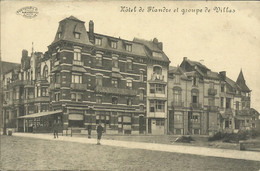 Hôtel De Flandre Et Groupes De Villas , + Cachet " GRAND PARC D'ARTILLERIE D'ARMEE " ,  µ - Cafés, Hôtels, Restaurants