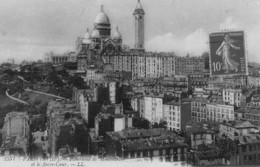 PARIS - Panorama De Montmartre Et Le Sacré Coeur - Arrondissement: 18