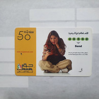 PALESTINE-(PA-G-0037.2)-credit-(130)-(50units)-(1050330484203)-(1/1/2010)-(plastic)-used Card-1 Prepiad Free - Palestina