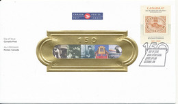 Canada FDC 6-4-2001 Canada Post 150th Anniversary With Cachet - 2001-2010