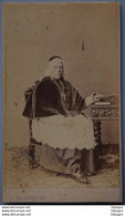 TRÈS RARE PHOTO CDV GUILLAUME VII ANGEBAULT, ÉVÊQUE D’ANGERS, MAINE-ET-LOIRE, BERTHAULT. NAPOLÉON 3. RELIGION - Ancianas (antes De 1900)