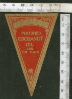 India Vintage Trade Label Cocoanut Essential Hair Oil Label # LBL100 - Etiquettes