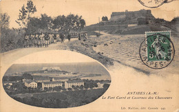 06-ANTIBES-LE FORT CARRE ET CASERNE DES CHASSEURS - Other & Unclassified