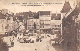 39-LONS-LE-SAUNIER- PLACE DE LA LIBERTE ET RUE LECOURBE - Lons Le Saunier