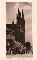 ! Alte Ansichtskarte Wilno, Vilnius, Wilna, 1917, Kirche - Litouwen