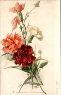 Catharina Klein CK Raphael Tuck & Fils Ltd ... Paris - Londres - New-York Série 1 N°6 Fleur Flower Fiore Dos Non Divisé - Klein, Catharina