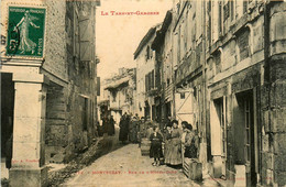 Montpezat * La Rue De L'hôtel Dieu * Villageois - Montpezat De Quercy