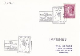 Diekirch 1977.  Journée Du Timbre Auf Blankokarte (7.426.1) - Lettres & Documents