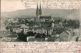 ! Alte Ansichtskarte Zagreb , 1902, Kroatien - Croacia