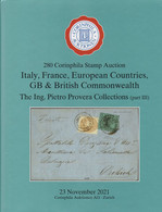 CORINPHILA 280 11/21 - COLL PROVERA - EUROPE 891 LOTS SEE INDEX - Ship 3€ OUTSIDE FRANCE - Catalogues For Auction Houses