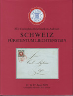 CORINPHILA -273 JUNE 2021 SCHWEIZ & LICHTENSTEIN.- 232 Pp- SEE INDEX SHIP 3€ OUTSIDE FRANCE - Catalogues For Auction Houses