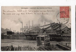 ISBERGUES * PAS DE CALAIS * LAMINOIRS DES ACIERIES DE FRANCE * USINE * - Isbergues