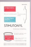 BUVARDS - AMPOULES STIMUTONYL - Produits Pharmaceutiques