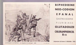 BUVARDS - ALPINISTES D'AUTREFOIS - BIPHEDRINE - Produits Pharmaceutiques