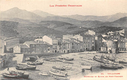 66-COLLIOURE-FAUBOURG ET ROUTE DE PORT-VENDRES - Collioure