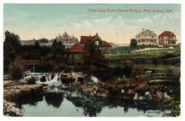 View From Court Street Bridge, PORT ARTHUR, Ont. - 1911 - Port Arthur