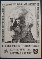 DR Privatpostkarte PP 156 C5-02 Mit Sonderstempel, Gau Wartheland - Litzmannstadt, General Litzmann (3304) - Ganzsachen