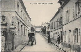 89  Saint  Martin Du Tertre  - Environs De Sens -  Une Rue - Saint Martin Du Tertre