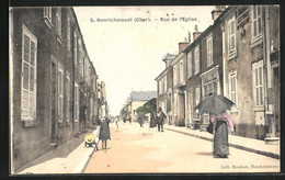 CPA Henrichemont, Rue De L`Eglise - Henrichemont