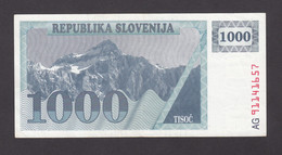 1000 TOLAR TOLARJEV 1991  SLOVENSKI BONI - Slovénie