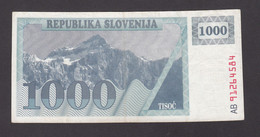 1000 TOLAR TOLARJEV 1990  SLOVENSKI BONI - Slovenië