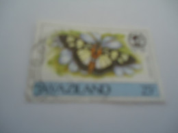 SWAZILAND  USED STAMPS BUTTERFLIES  25 C - Swaziland (1968-...)