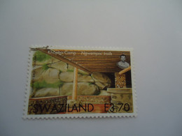 SWAZILAND  USED STAMPS E 3.70 CAMP - Swaziland (1968-...)