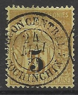 COCHINCHINE 1886 N° 1 Oblitéré Saigon (Indochine) - Ohne Zuordnung