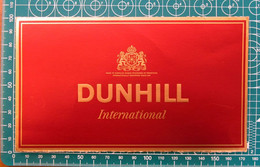 Dunhill Cartone Pubblicitario   Vintage - Articoli Pubblicitari