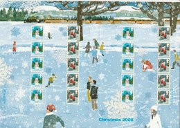 Chrismas 2006 - 20 Timbres - Smilers Sheets