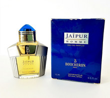 Miniatures De Parfum JAÏPUR HOMME De  BOUCHERON  EDP 15 Ml SPRAY  + Boite - Miniatures Men's Fragrances (in Box)