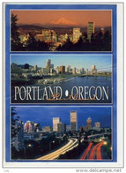 PORTLAND, Oregon - Skyline Of Portland  Willamette River, Nice Stamp - Portland