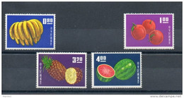 Taiwan. Fruits Divers. 1964 - Unused Stamps