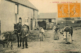 Rousson * Intérieur De Ferme * Scène Agricole Agriculture Paysans - Sonstige & Ohne Zuordnung