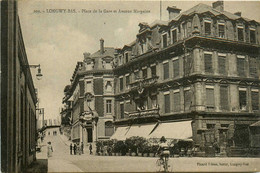 Longwy Bas * La Place De La Gare Et Avenue Margaine * Hôtel Terminus - Longwy